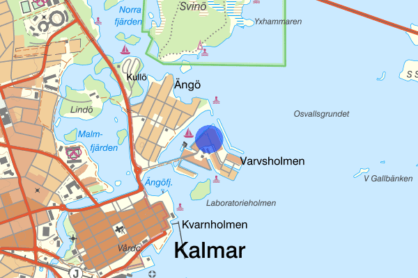 Fartygsgatan 27 april 01.08, Stöld/inbrott, Kalmar