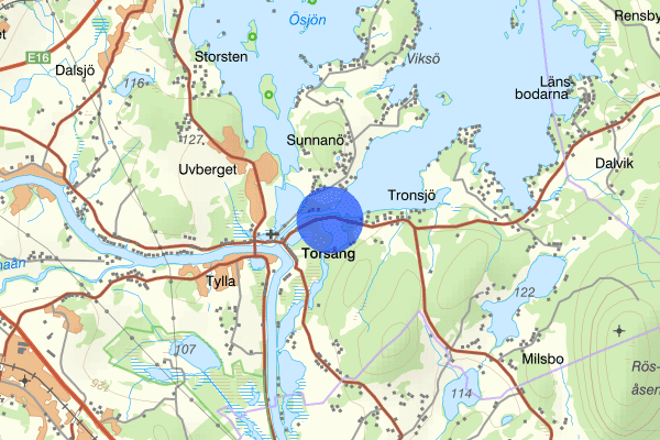 Vikavägen 27 april 16.32, Trafikolycka, singel, Borlänge