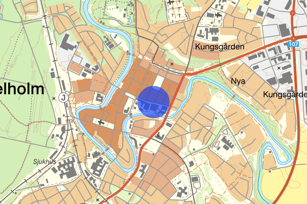 Skolgatan 27 april 17.39, Sjukdom/olycksfall, Ängelholm