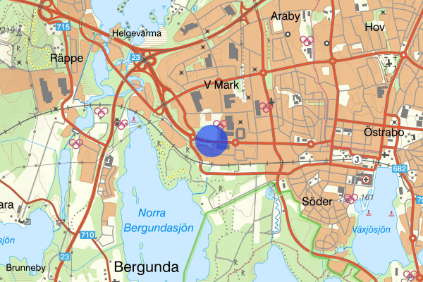 Storgatan 27 april 15.56, Ofredande/förargelse, Växjö