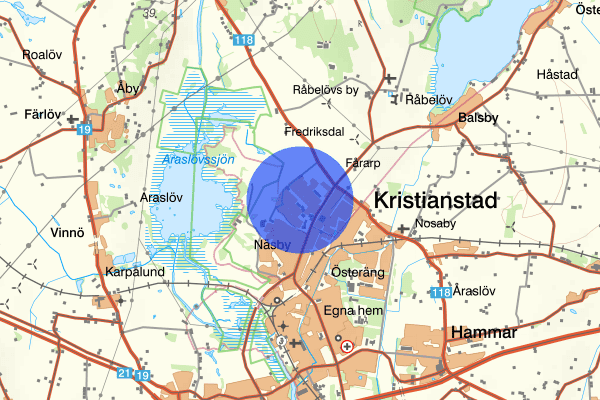 Gamlegården 28 april 15.42, Misshandel, Kristianstad