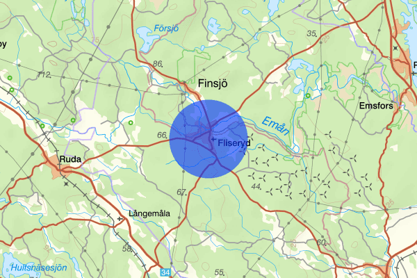 Fliseryd 29 april 11.38, Trafikolycka, singel, Mönsterås