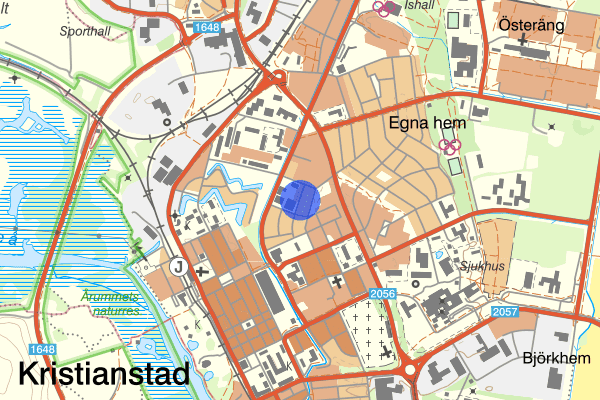 Åldermannagatan 02 maj 05.07, Brand, Kristianstad