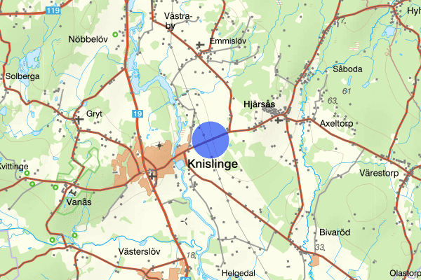 Hjärsåsvägen 02 maj 08.11, Brand, Östra göinge