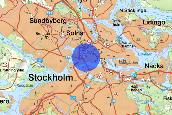 Kungsholmen 05 maj 04.50, Skadegörelse, Stockholm