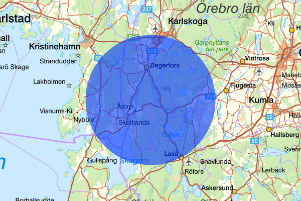  05 maj 10.59, Försvunnen person, Degerfors