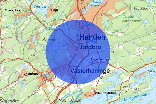 Jordbro 05 maj 12.18, Trafikbrott, Haninge