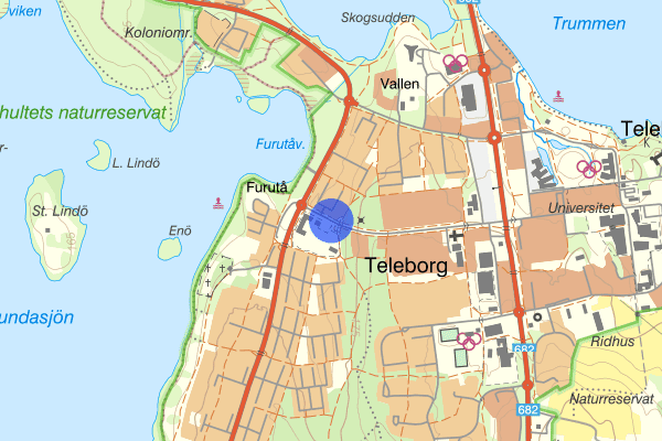Furutåvägen 06 maj 16.03, Trafikolycka, Växjö