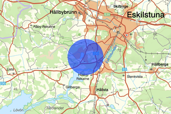 Borsökna 06 maj 16.30, Skadegörelse, Eskilstuna