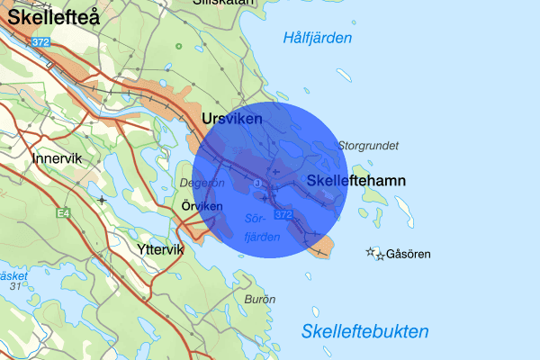 Skelleftehamn 07 maj 12.11, Arbetsplatsolycka, Skellefteå