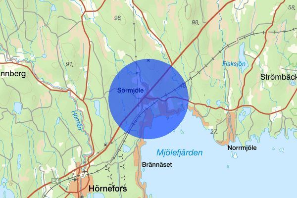 Sörmjöle 07 maj 18.08, Trafikolycka, Umeå