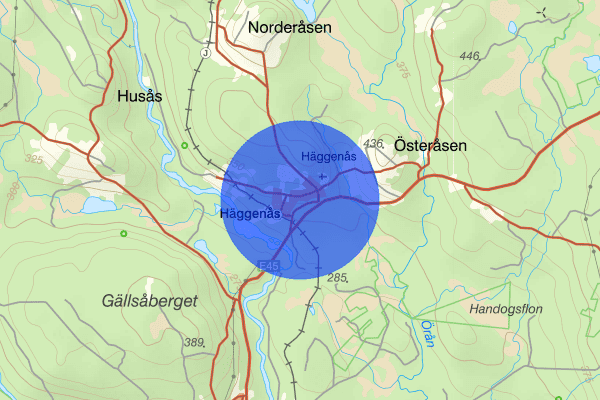 Häggenås 08 maj 20.00, Trafikolycka, Östersund