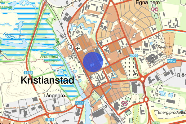 Östra Storgatan 09 maj 18.18, Misshandel, Kristianstad