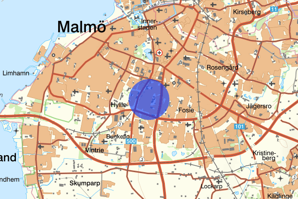 Kulladal 10 maj 20.09, Övrigt, Malmö