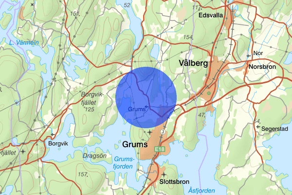 Åshammar 11 maj 19.00, Försvunnen person, Grums