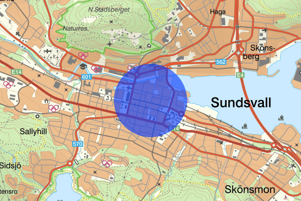 Stenstan 11 maj 19.03, Fylleri, Sundsvall