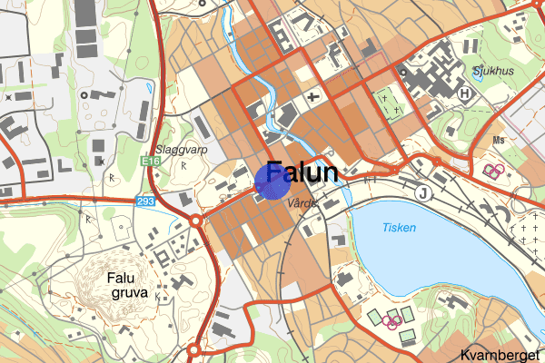 Gruvgatan 12 maj 14.33, Trafikolycka, Falun