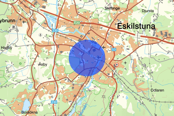 Nyfors 13 maj 17.43, Vapenlagen, Eskilstuna