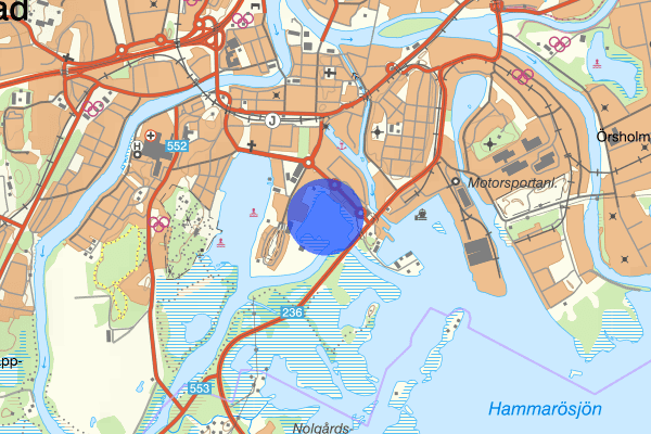Tullholmsviken 14 maj 08.11, Räddningsinsats, Karlstad