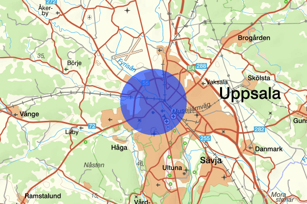 Luthagen 14 maj 22.28, Rattfylleri, Uppsala
