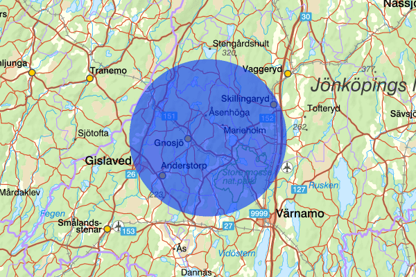  14 maj 19.00, Misshandel, grov, Gnosjö