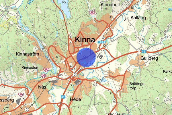 Fritslavägen 15 maj 14.10, Trafikolycka, Mark