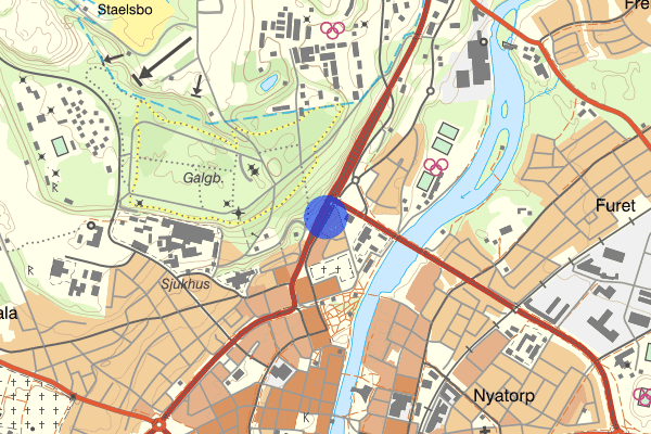 Norra Infartsleden 16 maj 07.21, Trafikolycka, Halmstad