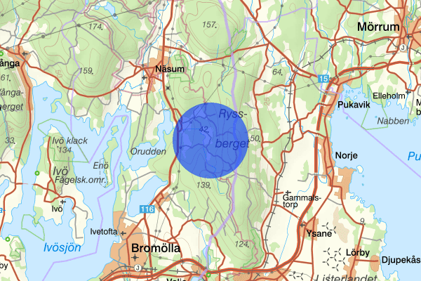 Hagstad 16 maj 15.33, Brand, Perstorp