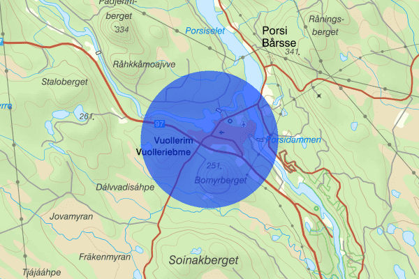 Vuollerim 18 maj 08.59, Trafikolycka, vilt, Jokkmokk