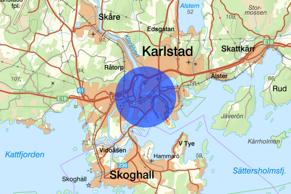 Haga 18 maj 12.29, Misshandel, Karlstad