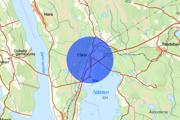 Fåker 19 maj 15.43, Trafikolycka, Östersund