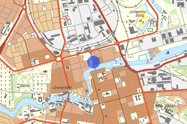 Drottninggatan 20 maj 19.04, Misshandel, Norrköping