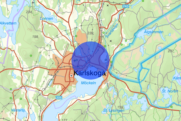 Rosendal 21 maj 07.24, Sammanfattning natt, Örebro län