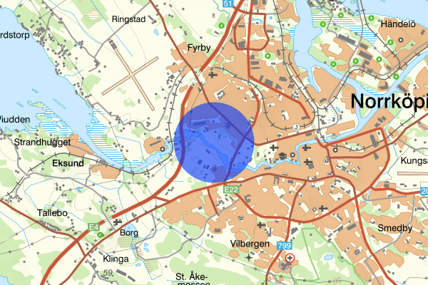 Himmelstalund 21 maj 12.27, Arbetsplatsolycka, Norrköping