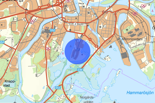 Orrholmen 22 maj 16.19, Misshandel, grov, Karlstad