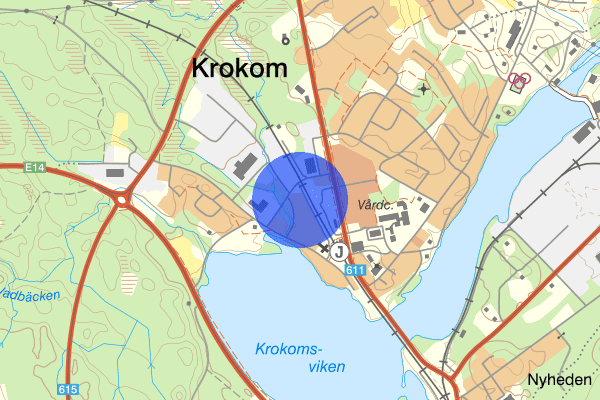 Snickerivägen 22 maj 21.44, Trafikkontroll, Krokom