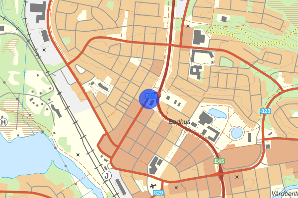 Malmbergsvägen 22 maj 23.31, Trafikolycka, personskada, Gällivare