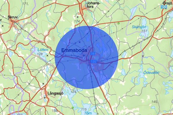 Emmaboda 23 maj 21.24, Misshandel, Emmaboda