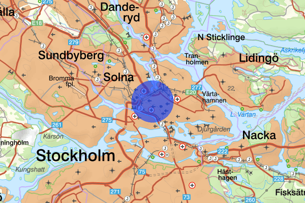 Vasastaden 24 maj 02.17, Misshandel, Stockholm