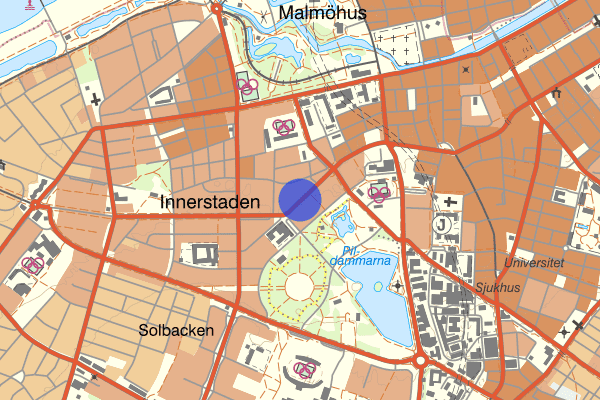 Kronborgsvägen 26 maj 08.17, Trafikolycka, Malmö