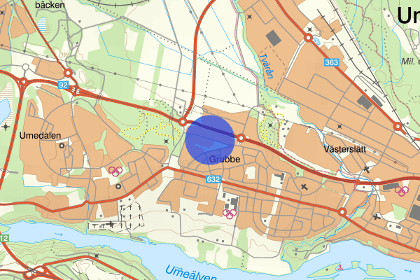 Kronoskogsvägen 26 maj 13.13, Trafikbrott, Umeå