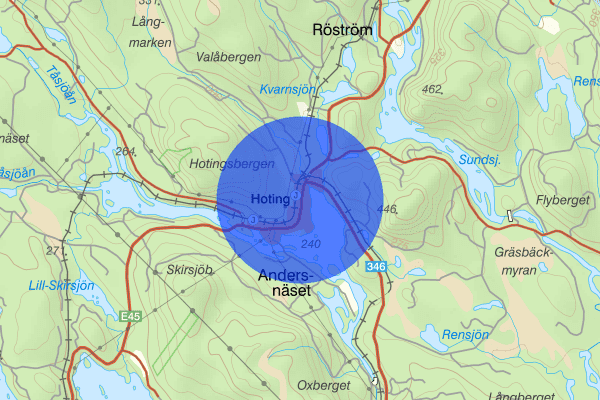 Hoting 27 maj 11.38, Skadegörelse, Strömsund
