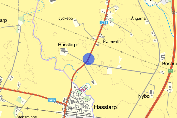 Gamla Hasslarp Bosarpsvägen 29 maj 14.50, Trafikolycka, Ängelholm
