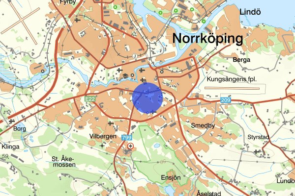 Söderstaden 29 maj 16.20, Brand, Norrköping