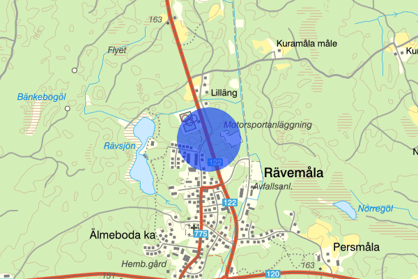 Karlskronavägen 29 maj 21.36, Trafikolycka, Tingsryd