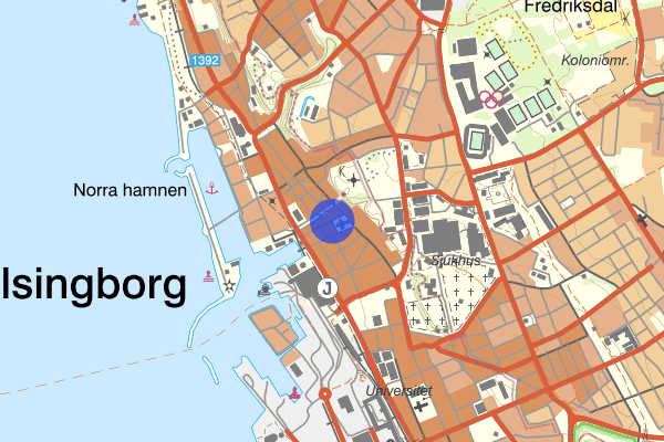 Norra Kyrkogatan 30 maj 04.26, Brand, Ängelholm