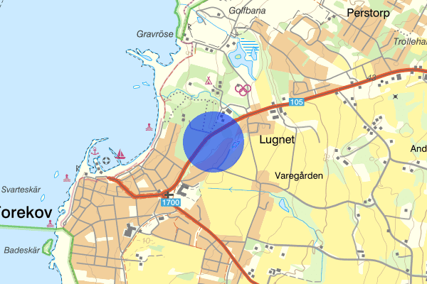 Ängalagsvägen 30 maj 15.23, Trafikolycka, Båstad