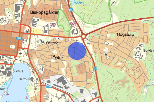 Birkagatan 30 maj 19.26, Trafikolycka, Växjö