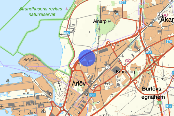 Virvelvägen 31 maj 11.15, Trafikolycka, smitning från, Burlöv