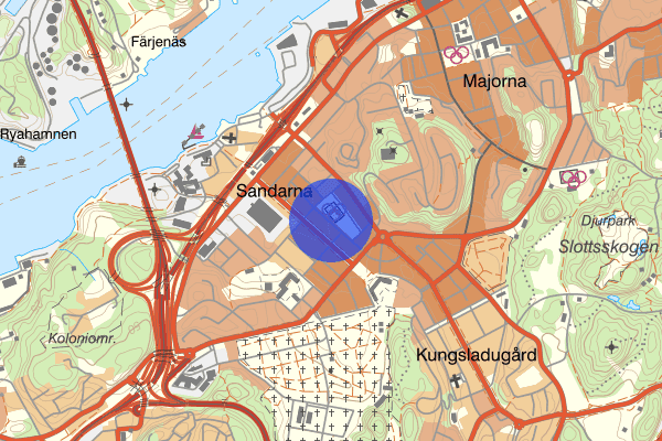 Svanebäcksgatan 31 maj 14.24, Trafikolycka, Göteborg